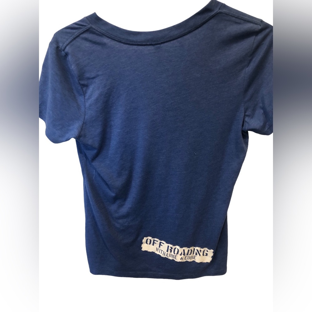 Next Level “Keep on Jeepin” ladies size XL Blue T-shirt like new - Picture 4 of 8